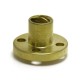 Husillo trapezoidal díametro 8mm T8x8 Longitud 300mm / 350mm / 400mm / 500mm / 600mm con tuerca de cobre o POM