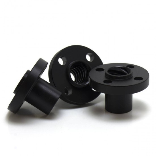 Tuerca POM T8 x 8 para husillo trapezoidal díametro 8mm