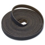 Correa dentada GT2 - Recubierta antidesgaste y reforzada con fibra de vidrio - 6mm - 1m