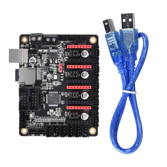 SKR Mini V1.1 Placa para Impresora 3D de 32 bits ARM compatible con UART a trávés de la placa 12/24v
