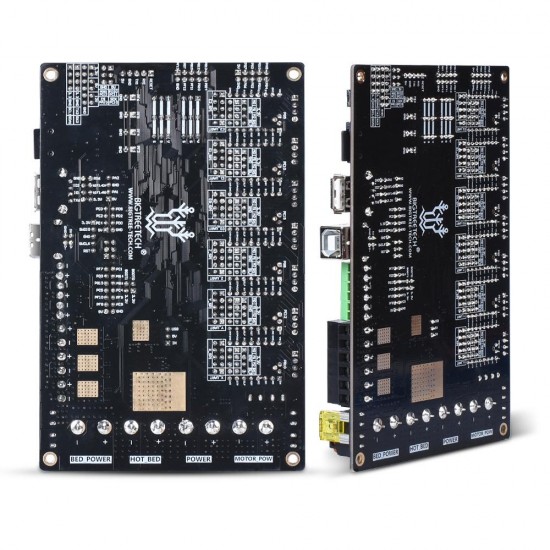 SKR PRO V1.1 - Placa de control para impresora 3D - 32 bits compatible con controladores por UART y SPI - 12 / 24v