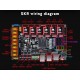 SKR PRO V1.1 - Placa de control para impresora 3D - 32 bits compatible con controladores por UART y SPI - 12 / 24v