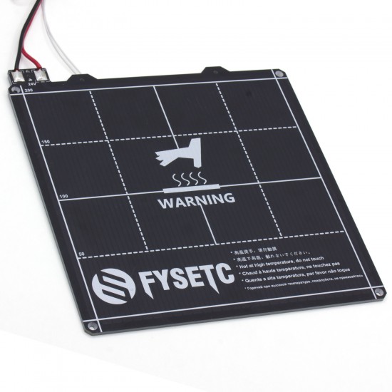 Cama Caliente Magnética 220x200mm con imanes insertados Heatbed 24V - Similar MK52/MK3