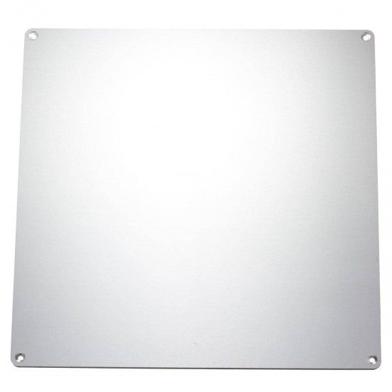 ALU Heatbed MK3 220x220 12v / 24v - With countersunk holes for screw head