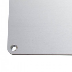 MK3 ALU Cama Caliente 220x220 12v / 24v - Con orificios avellanados para cabeza del tornillo