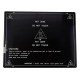 ALU Heatbed MK3 220x280 12v - With countersunk holes for screw head