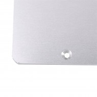 ALU Heatbed MK3 220x280 12v - With countersunk holes for screw head