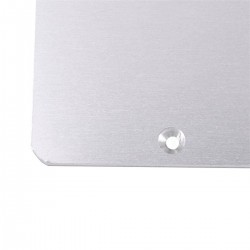 MK3 ALU Cama Caliente 220x280 12v - Con orificios avellanados para cabeza del tornillo
