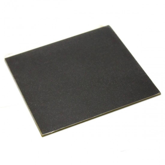 Cristal para cama caliente con recubrimiento microposoro tipo Ultrabase - 220x220x4mm