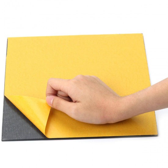 Cristal para cama caliente con recubrimiento microposoro tipo Ultrabase - 220x220x4mm