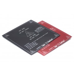 MK2B Cama Caliente 200x200mm 12v / 24v - Color rojo o negro