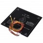 Imagen de MK3 ALU Cama Caliente 220x220 12v - Con orificios avellanados para cabeza del tornillo y Con conexión preparada