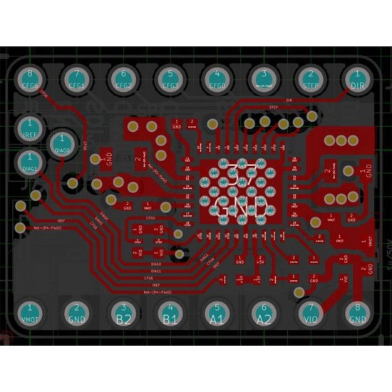 TMC2130 - Soldados para SPI - Controlador para motor paso a paso Silencioso - Driver