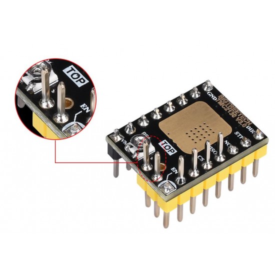 TMC2130 - Soldados para SPI - Controlador para motor paso a paso Silencioso - Driver