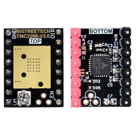 TMC2208 - UART - Controlador para motor paso a paso Silencioso - Driver