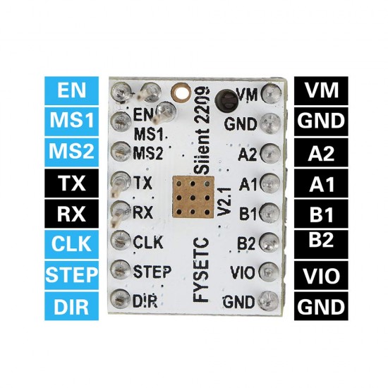 TMC2209 - Controlador para motor paso a paso Silencioso - Driver