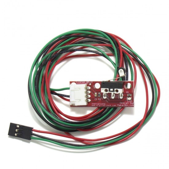 Mechanical Enstop with wheel and 1m of cable