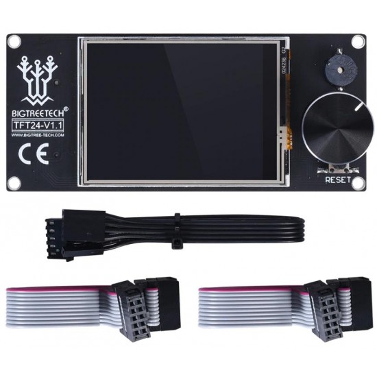 TFT24 V1.1 Pantalla Táctil con doble función compatible con LCD gráfico 12864 y menú táctil