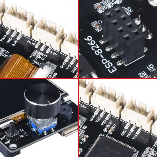 TFT35 V3.0 Touch screen with dual function compatible with graphic LCD 12864 and touch menu - Wifi compatible