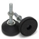 Pie ajustable con goma antideslizante - D50 M8 50
