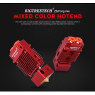 Hotend Bowden Multicolor 2 entradas 1 salida - Mix  - 1.75mm