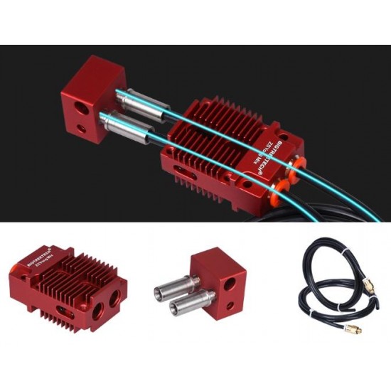 Hotend Bowden Multicolor 2 entradas 1 salida - Mix  - 1.75mm