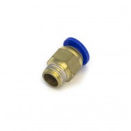 Conector bowden BSP PC6-1 para filamento 3mm