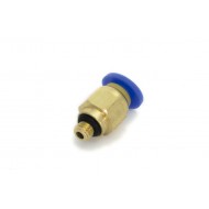 Conector bowden BSP PC4-M5 para filamento 1.75mm