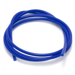 Tubo de teflón (PTFE) azul para filamento 1.75mm IØ 2MM / OØ 4MM - 10cm