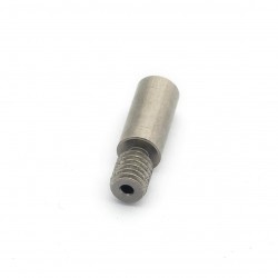 Garganta para hotend Dual - Rosca M6 Liso diámentro 7 mm -  All Metal - Todo Metal