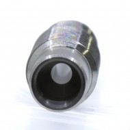Garganta v6 de Titanio con pulido interior efecto espejo - Rosca M6 M7 - Compatible con v6 - All metal