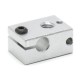 Heating block v6 for 3mm PT100 thermistor - M6 Thread - v5 and v6 compatible