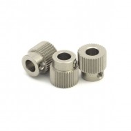MK - Polea Extrusora de 36 dientes - Acero inoxidable 