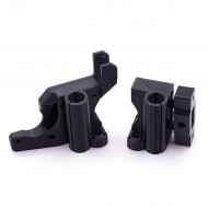 Piezas impresas del Eje X de la impresora 3DSteel