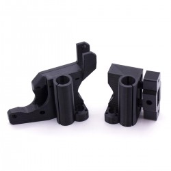 Piezas impresas del Eje X de la impresora 3DSteel