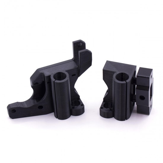 Piezas impresas del Eje X de la impresora 3DSteel