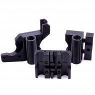 Piezas impresas del Eje X de la impresora 3DSteel